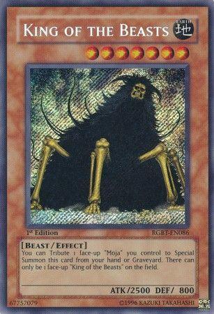 King of the Beasts | Raging Battle | RGBT-EN086 | Secret Rare | 1st