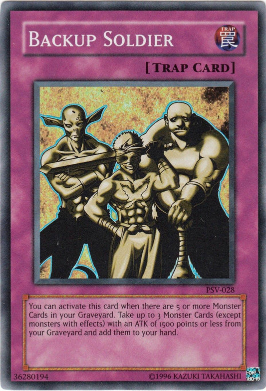 Backup Soldier | Pharaoh's Servant | PSV-028 | Super Rare