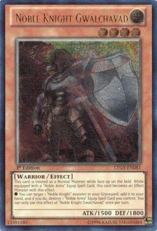 Noble Knight Gwalchavad | Lord of the Tachyon Galaxy | LTGY-EN081 | Ultimate Rare | 1st