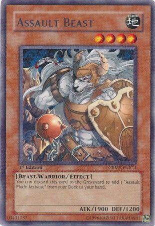 Assault Beast | Crimson Crisis | CRMS-EN024 | Rare | 1st