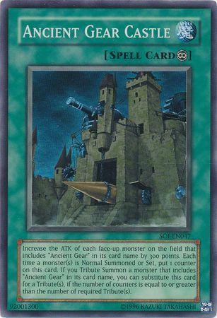 Ancient Gear Castle | Shadow of Infinity | SOI-EN047 | Super Rare Ultimate Rare