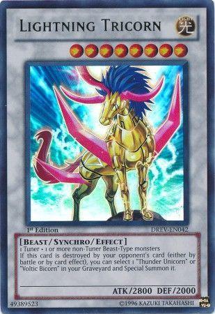 Lightning Tricorn | Duelist Revolution | DREV-EN042 | Ultra Rare | 1st