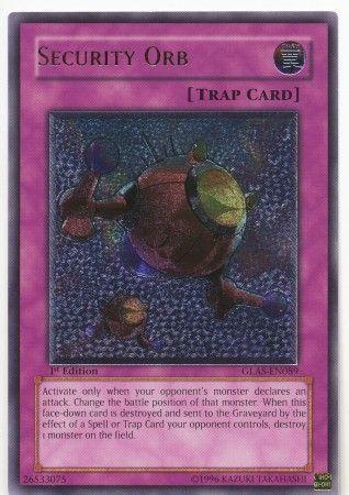 Security Orb | Gladiator's Assault | GLAS-EN089 | Ultimate Rare | 1st