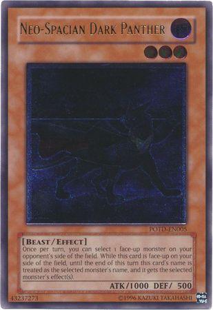 Neo-Spacian Dark Panther | Power of the Duelist | POTD-EN005 | Ultimate Rare