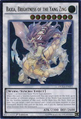 Baxia, Brightness of the Yang Zing | Duelist Alliance | DUEA-EN051 | Ultimate Rare | 1st