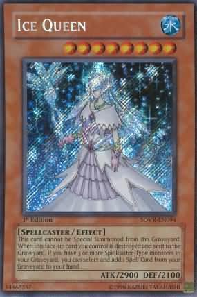 Ice Queen | Stardust Overdrive | SOVR-EN094 | Secret Rare | 1st