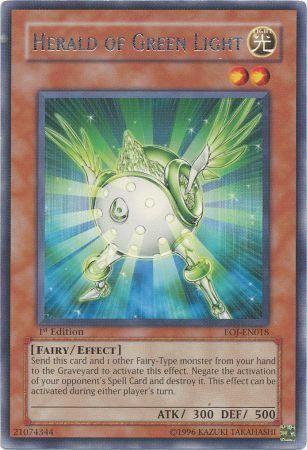 Herald of Green Light | Enemy of Justice | EOJ-EN018 | Rare Ultimate Rare | 1st