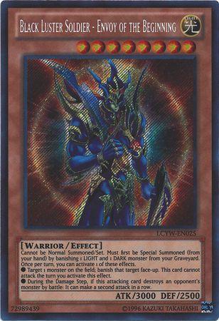 Black Luster Soldier - Envoy of the Beginning | Legendary Collection 3: Yugi's World Mega Pack | LCYW-EN025 | Secret Rare