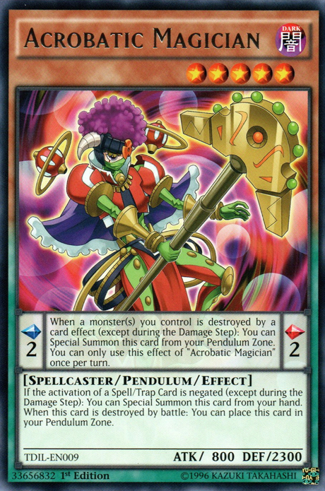 Acrobatic Magician | The Dark Illusion | TDIL-EN009 | Rare