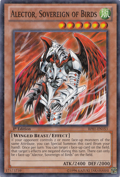 Alector, Sovereign of Birds | Turbo Pack: Booster Six | TU06-EN011 | Rare