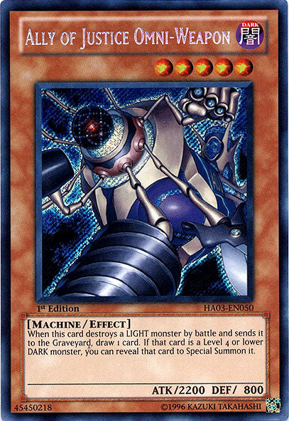 Ally of Justice Omni-Weapon | Hidden Arsenal 3 | HA03-EN050 | Secret Rare