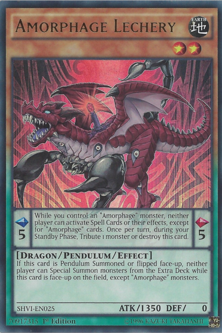 Amorphage Lechery | Shining Victories | SHVI-EN025 | Ultra Rare