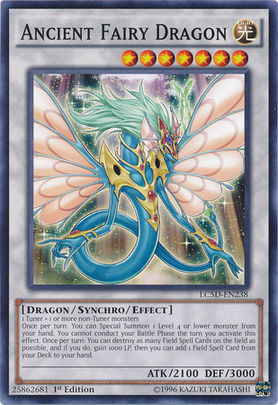 Ancient Fairy Dragon | Collectible Tins 2009 Wave 1 | CT06-EN002 | Secret Rare