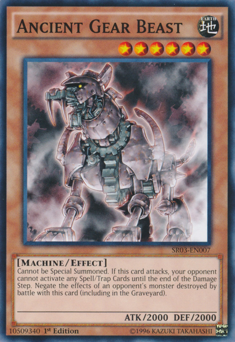 Ancient Gear Beast | The Lost Millennium | TLM-EN007 | Rare