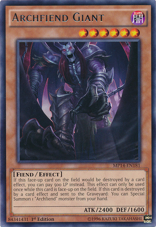 Archfiend Giant | Shadow Specters | SHSP-EN083 | Rare