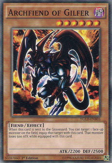 Archfiend of Gilfer | Retro Pack 2 | RP02-EN094 | Secret Rare