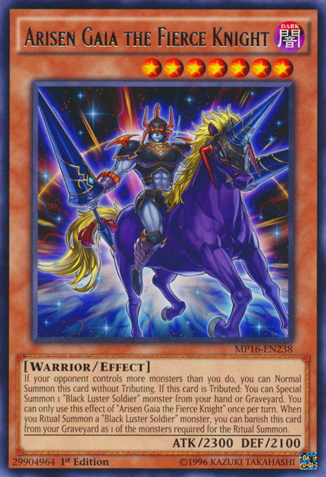 Arisen Gaia the Fierce Knight | Breakers of Shadow | BOSH-EN098 | Rare