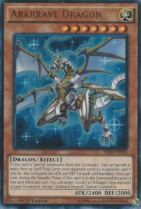Arkbrave Dragon | Rise of the True Dragons Structure Deck | SR02-EN000 | Ultra Rare