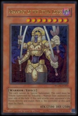Armament of the Lethal Lords | Yu-Gi-Oh! World Championship 2006 prize cards | WCPS-EN602 | Ultra Rare