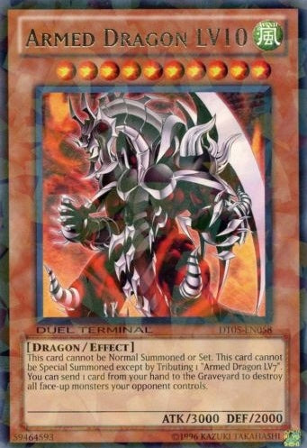 Armed Dragon LV10 | Duelist Pack: Chazz Princeton | DP2-EN013 | Ultra Rare