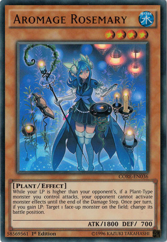 Aromage Rosemary | Clash of Rebellions | CORE-EN036 | Ultra Rare