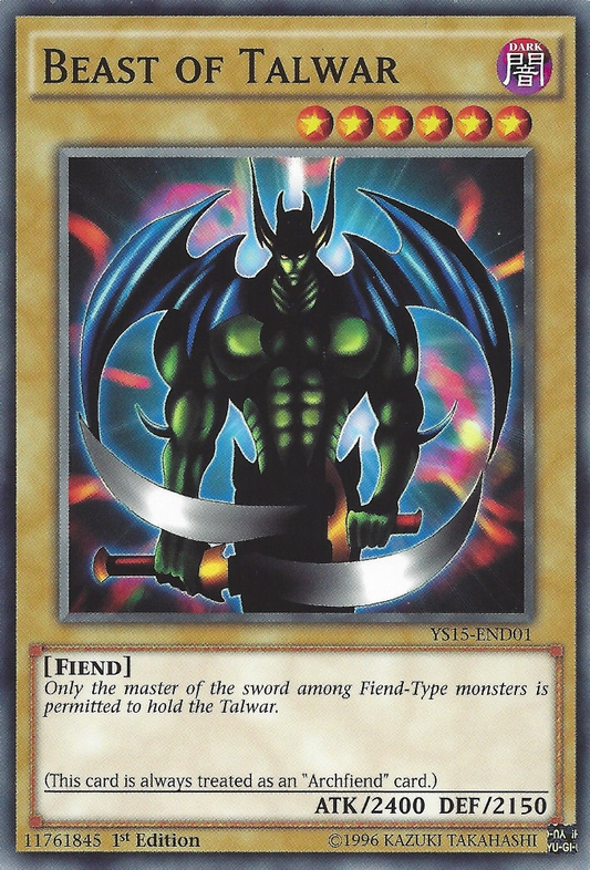 Beast of Talwar | Pharaoh's Servant | PSV-EN103 | Ultra Rare