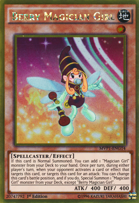 Berry Magician Girl | Yu-Gi-Oh! The Dark Side of Dimensions Movie Pack | MVP1-EN014 | Ultra Rare