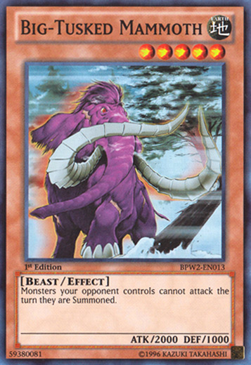 Big-Tusked Mammoth | Flaming Eternity | FET-EN015 | Rare