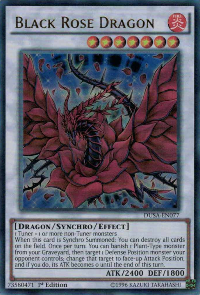 Black Rose Dragon | 2008 Collectors Tins | CT05-EN003 | Secret Rare