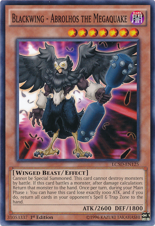 Blackwing - Abrolhos the Megaquake | Starstrike Blast | STBL-EN017 | Rare
