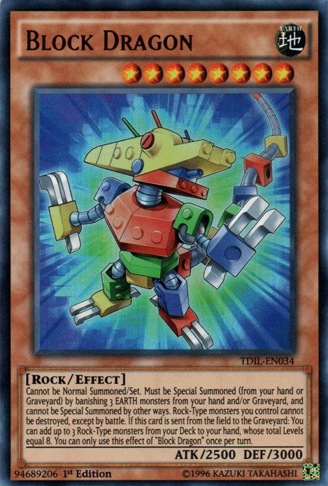Block Dragon | The Dark Illusion | TDIL-EN034 | Ultra Rare