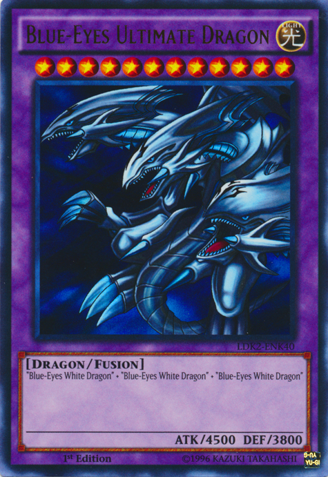 Blue-Eyes Ultimate Dragon | Gold Series | GLD1-EN028 | Gold Rare