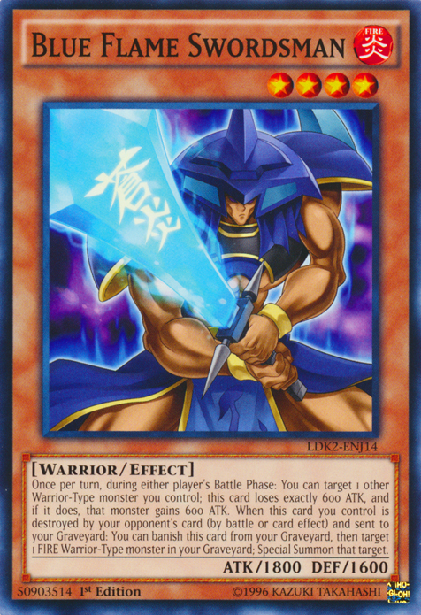Blue Flame Swordsman | Legendary Collection 4: Joey's World | LC04-EN001 | Ultra Rare