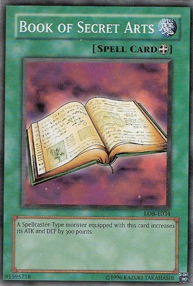 Book of Secret Arts | Legend of Blue Eyes White Dragon | LOB-EN043 | Short Print