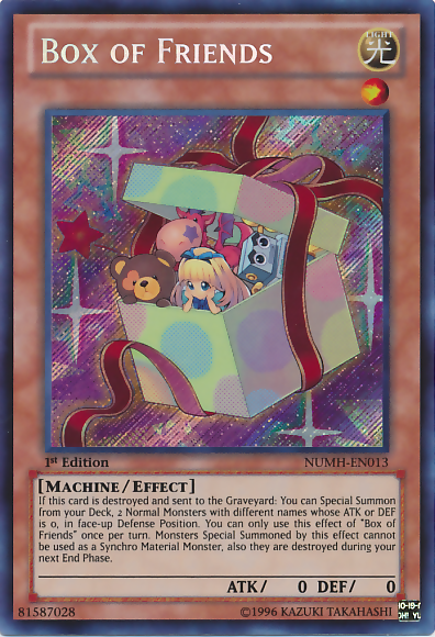 Box of Friends | Number Hunters | NUMH-EN013 | Secret Rare