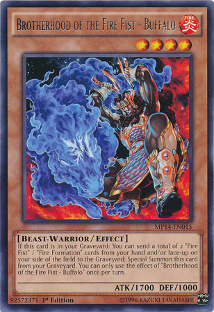 Brotherhood of the Fire Fist - Buffalo | Lord of the Tachyon Galaxy | LTGY-EN029 | Rare