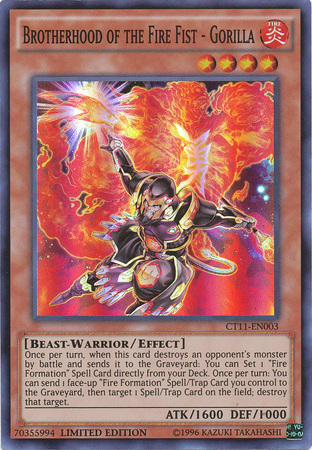Brotherhood of the Fire Fist - Gorilla | Cosmo Blazer | CBLZ-EN023 | Rare