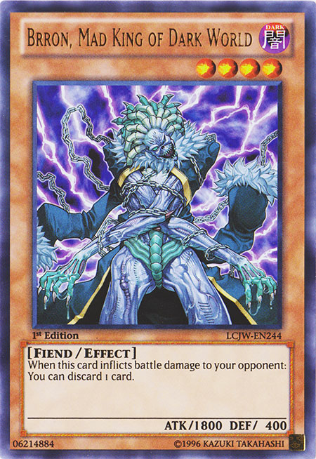 Brron, Mad King of Dark World | Elemental Energy | EEN-EN022 | Rare