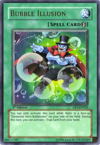 Bubble Illusion | Duelist Pack: Jaden Yuki | DP1-EN024 | Ultra Rare