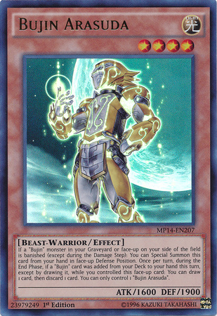 Bujin Arasuda | Legacy of the Valiant | LVAL-EN026 | Ultra Rare