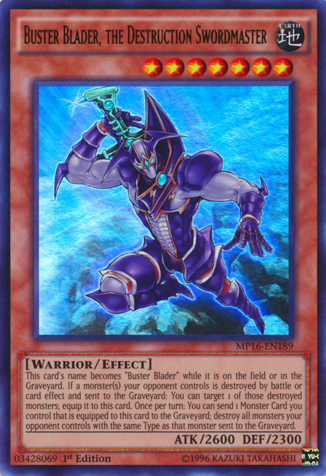 Buster Blader, the Destruction Swordmaster | Breakers of Shadow | BOSH-EN018 | Ultra Rare