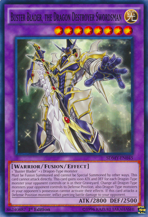 Buster Blader, the Dragon Destroyer Swordsman | Breakers of Shadow | BOSH-EN045 | Secret Rare