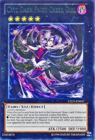 CXyz Dark Fairy Cheer Girl | Lord of the Tachyon Galaxy | LTGY-EN047 | Rare