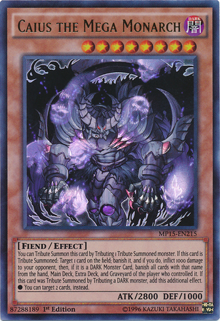 Caius the Mega Monarch | Secrets of Eternity | SECE-EN035 | Ultra Rare