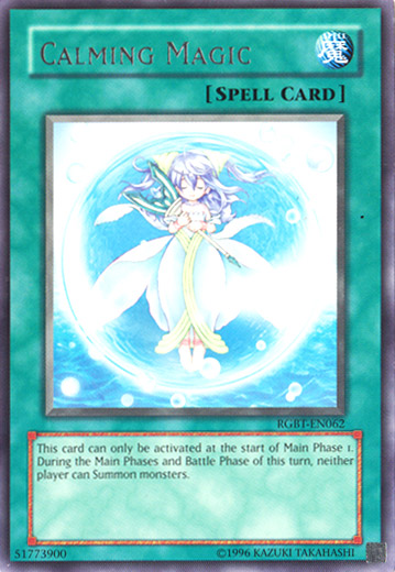 Calming Magic | Raging Battle | RGBT-EN062 | Rare