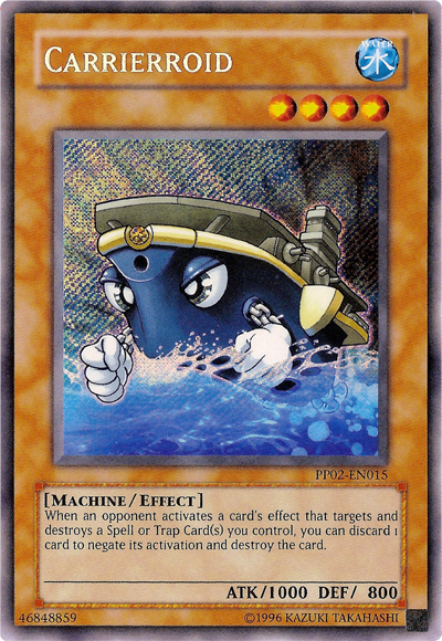 Carrierroid | Premium Pack 2 (TCG) | PP02-EN015 | Secret Rare