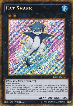 Cat Shark | Premium Gold: Return of the Bling | PGL2-EN016 | Gold Secret Rare