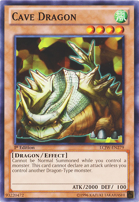 Cave Dragon | Legacy of Darkness | LOD-EN040 | Short Print