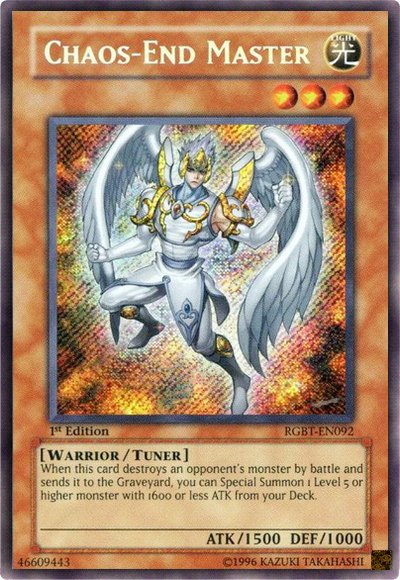 Chaos-End Master | Raging Battle | RGBT-EN092 | Secret Rare