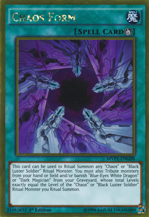 Chaos Form | Yu-Gi-Oh! The Dark Side of Dimensions Movie Pack | MVP1-EN008 | Ultra Rare